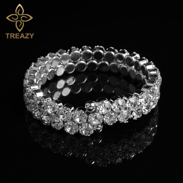 bangle treazy open cuff bangles &bracelets for women silver color 2 row crystal bracelet wedding jewelry accessories pulseras femme, Black
bangle treazy open cuff bangles &bracelets for women silver color 2 row crystal bracelet wedding jewelry accessories pulseras femme, Black