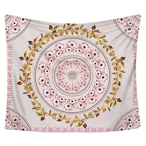 pink tapestry wall hanging bohemian, mandala floral tapestry wall decor blanket for bedroom home dorm
pink tapestry wall hanging bohemian, mandala floral tapestry wall decor blanket for bedroom home dorm