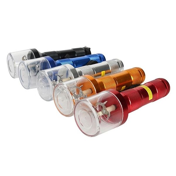 flashlight shaped grinders cigarette mill aluminium alloy electric grinder multicolor smoking set parts 7 5bx j2
flashlight shaped grinders cigarette mill aluminium alloy electric grinder multicolor smoking set parts 7 5bx j2
