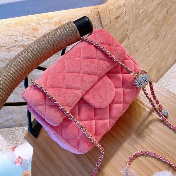 f/w new velvet womens cc bag rhinestone ball shoulder bag handbag adjustable chain shoulder strap messenger bag ing
f/w new velvet womens cc bag rhinestone ball shoulder bag handbag adjustable chain shoulder strap messenger bag ing