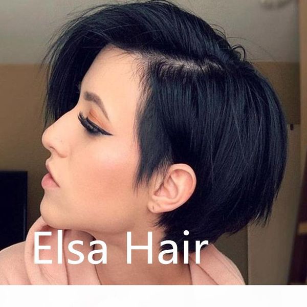 short lace human hair wigs for women brazilian natural straight remy human hair side part lace front wigs for black omen, Black;brown
short lace human hair wigs for women brazilian natural straight remy human hair side part lace front wigs for black omen, Black;brown
