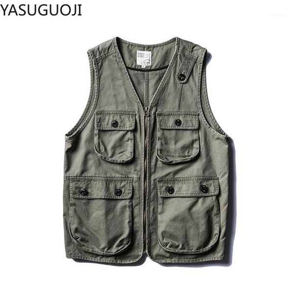 men's vests yasuguoji men multi-pocket classic waistcoat male sleeveless unloading solid coat work vest pographer tactical jacket1, Black;white
men's vests yasuguoji men multi-pocket classic waistcoat male sleeveless unloading solid coat work vest pographer tactical jacket1, Black;white