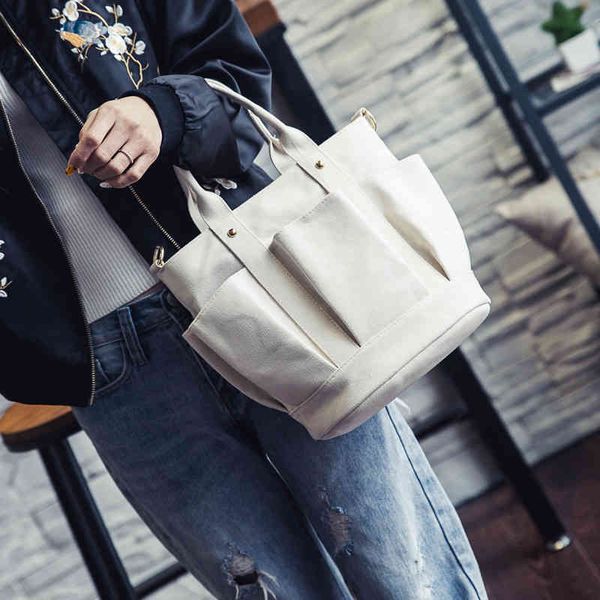 hanchao fashion canvas fold double pocket handbag women's bag single shoulder messenger bag
hanchao fashion canvas fold double pocket handbag women's bag single shoulder messenger bag