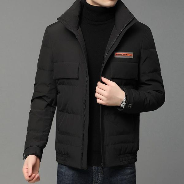 winter down jacket men outerwear plus size 4xl multi pocket white duck down coat youth male thickened loose warm doudoune homme, Black
winter down jacket men outerwear plus size 4xl multi pocket white duck down coat youth male thickened loose warm doudoune homme, Black