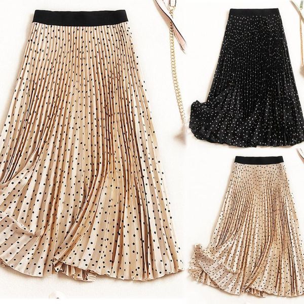 skirts women long skirts elastic waist pleated maxi beach boho vintage summer saia midi faldas largas mujer, Black
skirts women long skirts elastic waist pleated maxi beach boho vintage summer saia midi faldas largas mujer, Black