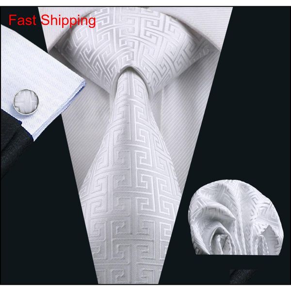 classic white tie set for men hankerchief cufflinks silk jacquard woven business formal necktie 8.5cm width casual set n-0643 yfuqy, Black;blue
classic white tie set for men hankerchief cufflinks silk jacquard woven business formal necktie 8.5cm width casual set n-0643 yfuqy, Black;blue