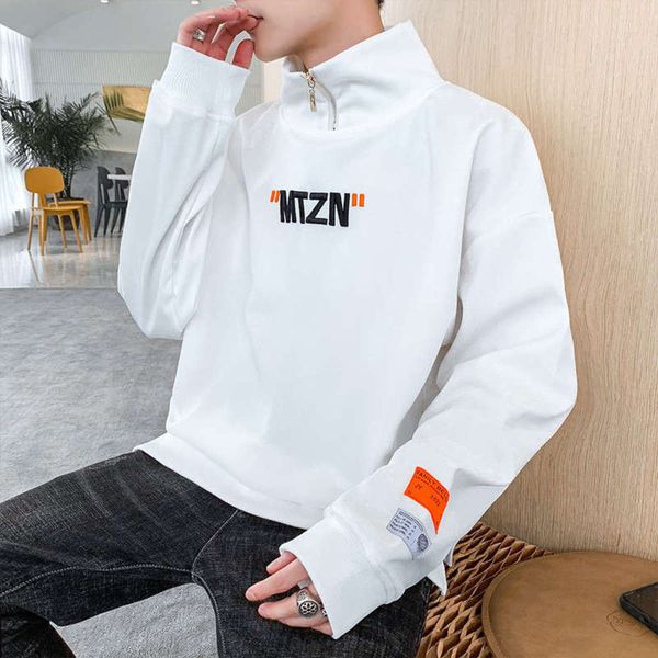 personality 2020 new fashion pullover sportswear stand collar long sleeve men's sweater coat, Gray
personality 2020 new fashion pullover sportswear stand collar long sleeve men's sweater coat, Gray
