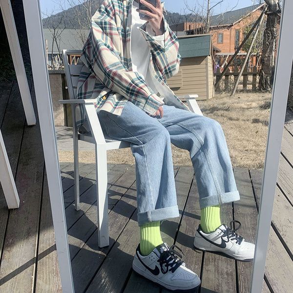 black 2021 brem straight male fall and winter new plus velvet thick legged broad pants better jjky, Blue
black 2021 brem straight male fall and winter new plus velvet thick legged broad pants better jjky, Blue