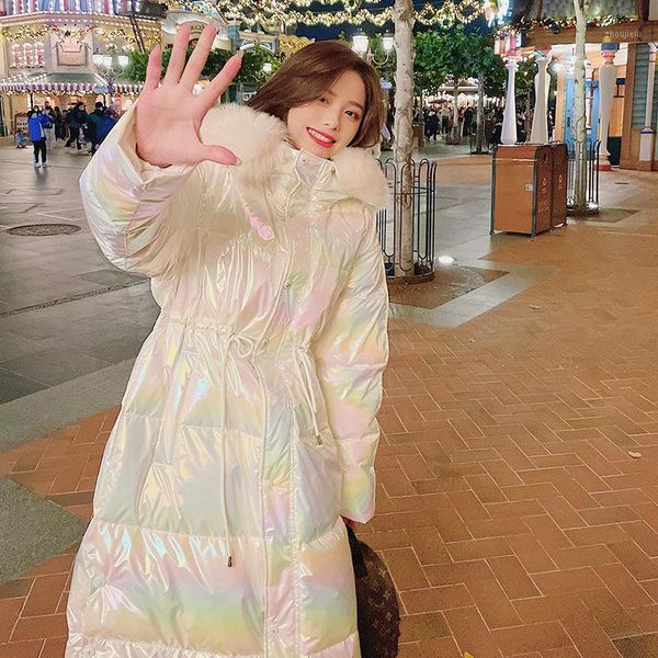bright face long style down jacket over the knee for female winter thickened and wash waist white duck down coat1, Black
bright face long style down jacket over the knee for female winter thickened and wash waist white duck down coat1, Black