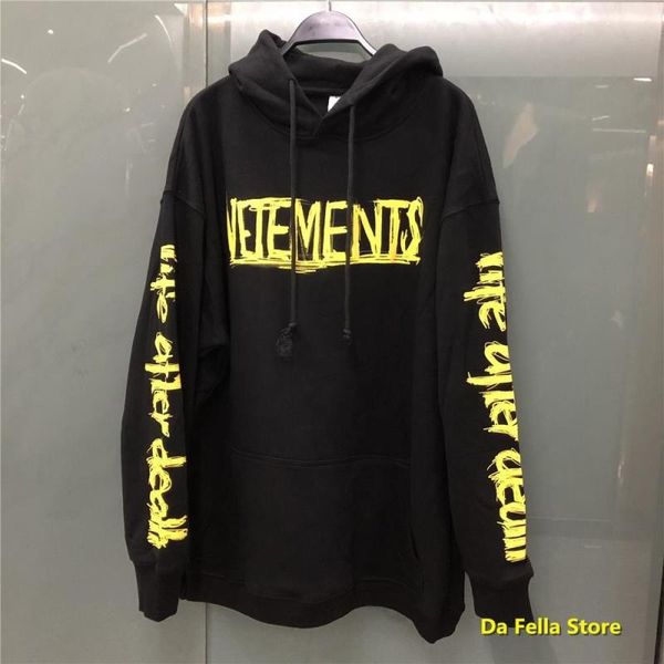 hoodies men yellow black vetements world tour vtm pullovers 2021 sweatshirts oversize women print vgtvr, Black;white
hoodies men yellow black vetements world tour vtm pullovers 2021 sweatshirts oversize women print vgtvr, Black;white