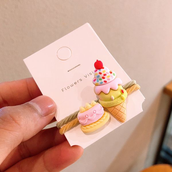 2pcs cartoon cute ice cream doughnut kids elastic hair bands children ropes girls accessories baby headdress princess headwear
2pcs cartoon cute ice cream doughnut kids elastic hair bands children ropes girls accessories baby headdress princess headwear