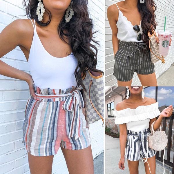 explosions 2019 summer fashion printed striped pocket shorts lace up pants wide leg plus size korean high waist pants ony0281, Black;white
explosions 2019 summer fashion printed striped pocket shorts lace up pants wide leg plus size korean high waist pants ony0281, Black;white