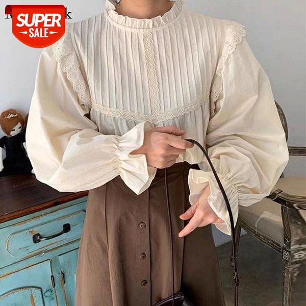 new korean lace ruffles vintage shirts women plus size loose white blouse women casual pullover puff sleeve ladies 12276 #h82z
new korean lace ruffles vintage shirts women plus size loose white blouse women casual pullover puff sleeve ladies 12276 #h82z