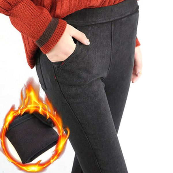 womens warm fleece lined pant leggings thermals high waist stretch trousers winter 201228, Black;white
womens warm fleece lined pant leggings thermals high waist stretch trousers winter 201228, Black;white