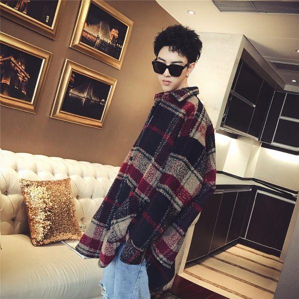 2021 New Korean Version of Retro-show Thin Paper From Men's Plaid Jacket Loose Matching Jacket. O5EM, Black
2021 New Korean Version of Retro-show Thin Paper From Men's Plaid Jacket Loose Matching Jacket. O5EM, Black