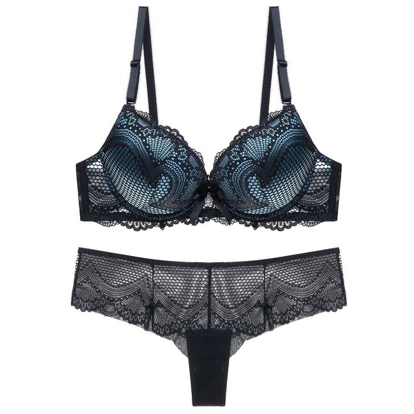 girls gathering lace women elegant push up bra set with panties white pink blue, Red;black
girls gathering lace women elegant push up bra set with panties white pink blue, Red;black