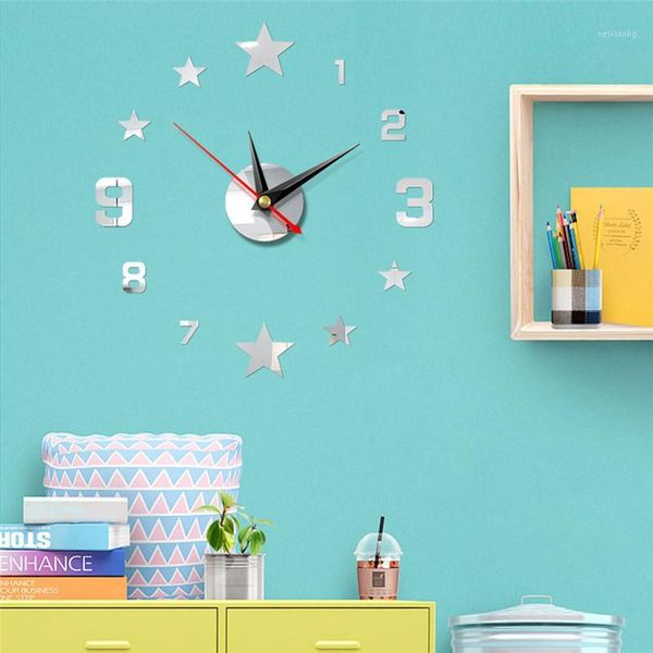 wall clocks 3d diy acrylic mirror clock fashion watch home hanging decoration modern needle quartz stickers 1
wall clocks 3d diy acrylic mirror clock fashion watch home hanging decoration modern needle quartz stickers 1