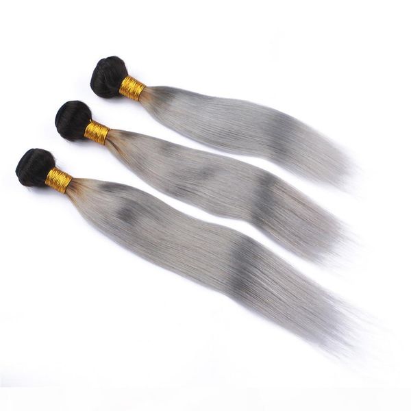 silver grey ombre malaysian virgin human hair weaves 3pcs silky straight 1b grey ombre virgin human hair bundles deals dark root 10-30, Black
silver grey ombre malaysian virgin human hair weaves 3pcs silky straight 1b grey ombre virgin human hair bundles deals dark root 10-30, Black