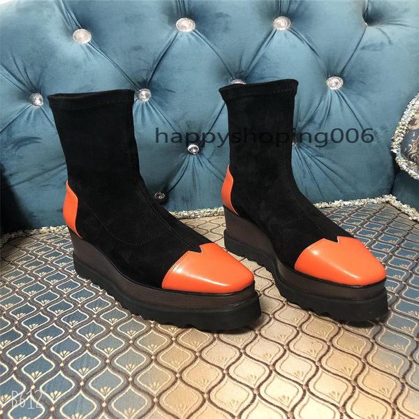 socks boots fashion autumn and winter women's shoes knitted elastic boots martin boots women's high heel with thick soles size35-4, Black
socks boots fashion autumn and winter women's shoes knitted elastic boots martin boots women's high heel with thick soles size35-4, Black