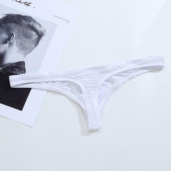 men underwear sheer thong briefs low rise stretch bikini g-string t-back briefs solid color breathable underpants panties1, Black;white
men underwear sheer thong briefs low rise stretch bikini g-string t-back briefs solid color breathable underpants panties1, Black;white