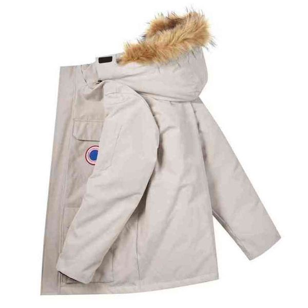 winter canadian goode map table down jacket men's and women's couple large thickened big parker gooses work coat enlarged raccoon, Black
winter canadian goode map table down jacket men's and women's couple large thickened big parker gooses work coat enlarged raccoon, Black