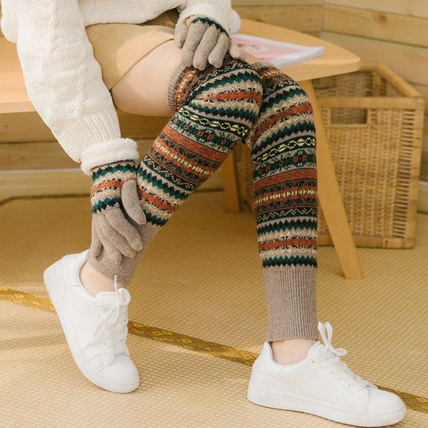 1 pair womens winter warm crochet knit fur trim leg warmers cuffs ers boot socks knitted leg warmers, Black;white
1 pair womens winter warm crochet knit fur trim leg warmers cuffs ers boot socks knitted leg warmers, Black;white