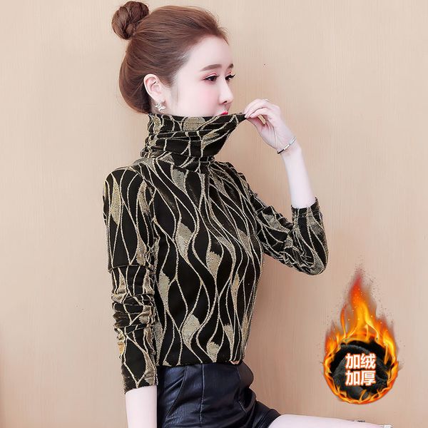 2021 in addition to velvet quilted sleeve women's bottom shirts fall winter fashion foreign style joker lady jacket 1qsf, Black;brown
2021 in addition to velvet quilted sleeve women's bottom shirts fall winter fashion foreign style joker lady jacket 1qsf, Black;brown