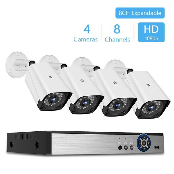 nvr cvi tvi hvr ahd 5-в-1 dvr 4ch / 8ch cctv recorder + 4шт системы видеонаблюдения камеры безопасности cctv security kit outdoor
nvr cvi tvi hvr ahd 5-в-1 dvr 4ch / 8ch cctv recorder + 4шт системы видеонаблюдения камеры безопасности cctv security kit outdoor