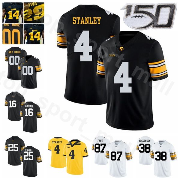 iowa hawkeyes ncaa football college 4 nate stanley jersey 38 tj hockenson 87 noah fant 25 akrum wadley 16 cj beathard 33 canzeri, Black
iowa hawkeyes ncaa football college 4 nate stanley jersey 38 tj hockenson 87 noah fant 25 akrum wadley 16 cj beathard 33 canzeri, Black
