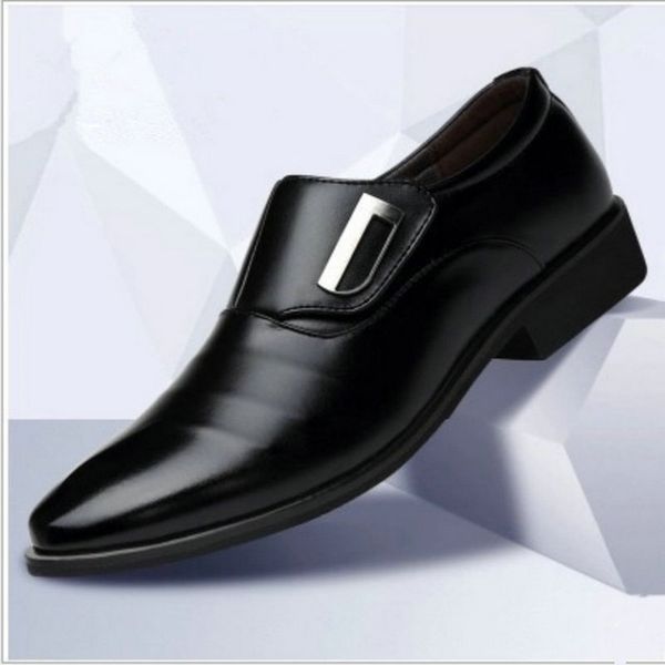 dress shoes mens pointed toe italian casual formal business wedding oxford for men d12-15, Black
dress shoes mens pointed toe italian casual formal business wedding oxford for men d12-15, Black