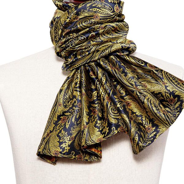 new fashion men scarf gold jacquard paisley 100% silk scarf autumn winter casual business suit shirt 160*50cm barry.wang, Blue;gray
new fashion men scarf gold jacquard paisley 100% silk scarf autumn winter casual business suit shirt 160*50cm barry.wang, Blue;gray