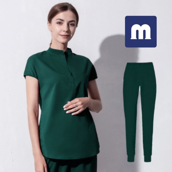 medigo 023 style women scrubs pant men hospital uniform surgery scrubs shirt short sleeve nursing uniform pet greys anatomy doctor workwear, White
medigo 023 style women scrubs pant men hospital uniform surgery scrubs shirt short sleeve nursing uniform pet greys anatomy doctor workwear, White