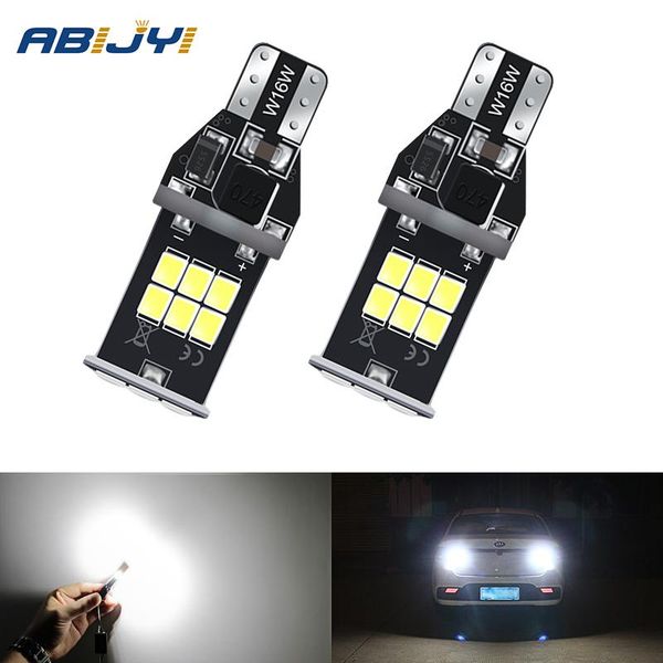 2x t15 w16w led canbus лампы нет ошибка автомобиля обратный резервного копирования свет для duster megane 2 3 logan clio 4 captur scenic
2x t15 w16w led canbus лампы нет ошибка автомобиля обратный резервного копирования свет для duster megane 2 3 logan clio 4 captur scenic