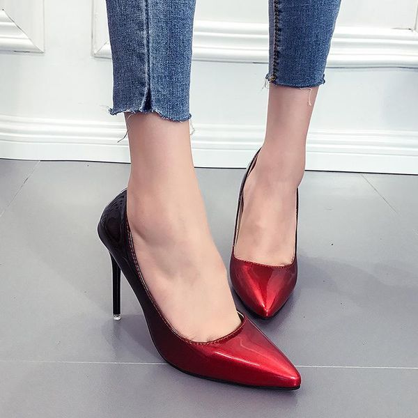 stiletto patent women pumps red lacquer patent leather high heels shoes for wedding party stiletto heels pointed toe1, Black
stiletto patent women pumps red lacquer patent leather high heels shoes for wedding party stiletto heels pointed toe1, Black