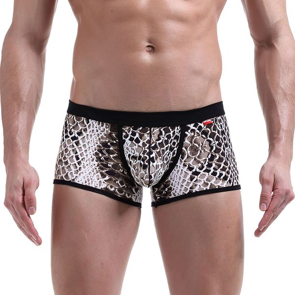 3pieces/lot trunks men underwear boxer shorts camouflage snake pattern print bulge pouch nylon quality fashion mens underwear boxers, Black;white
3pieces/lot trunks men underwear boxer shorts camouflage snake pattern print bulge pouch nylon quality fashion mens underwear boxers, Black;white
