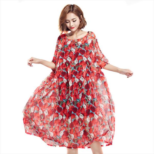 2021 plus size women beach dress bohemian style red apple printing 2 pcs dresses big sizes women female tyw00332, Black;gray
2021 plus size women beach dress bohemian style red apple printing 2 pcs dresses big sizes women female tyw00332, Black;gray