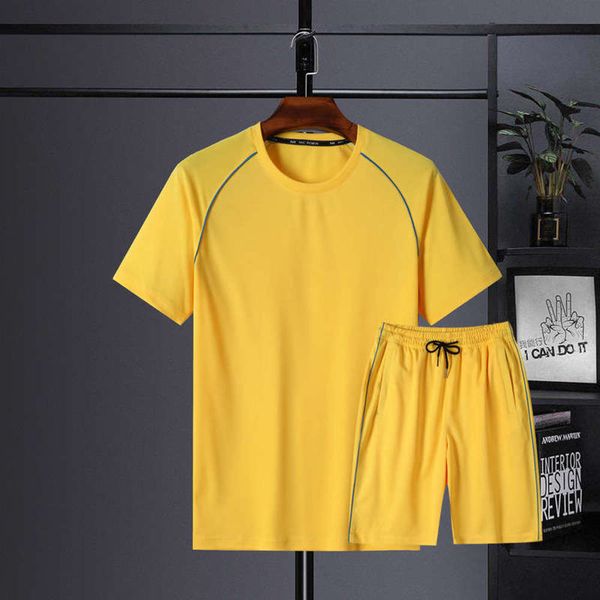 running summer short sports suit men's basketball t-shirt + shorts student football uniform, Gray
running summer short sports suit men's basketball t-shirt + shorts student football uniform, Gray