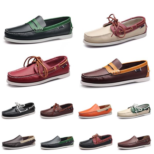 men casual shoes loafers leather outdoor sneakers bottom low cut multicolor classic triple white gr, Black
men casual shoes loafers leather outdoor sneakers bottom low cut multicolor classic triple white gr, Black