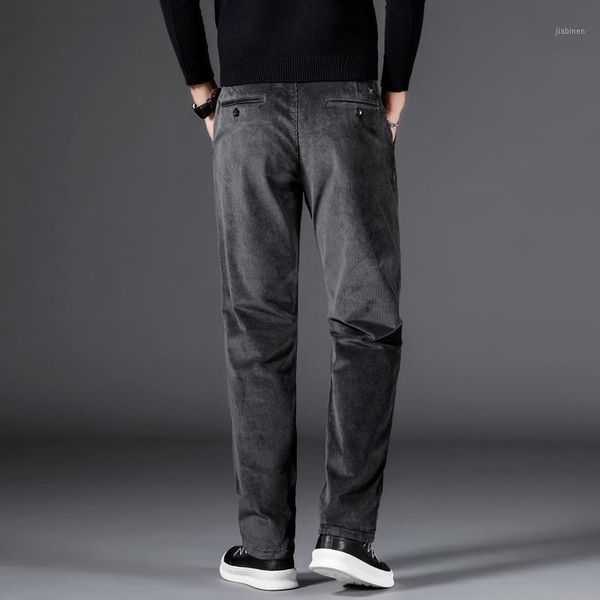 corduroy comfortable cotton men's straight casual pants 2021 autumn winter clothing classic thicken trousers1, Black
corduroy comfortable cotton men's straight casual pants 2021 autumn winter clothing classic thicken trousers1, Black