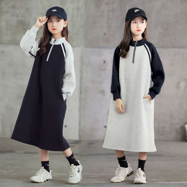 autumn and winter high collar girls' color matching plush a-line skirt cotton princs korean long sve zipper drs, Red;yellow
autumn and winter high collar girls' color matching plush a-line skirt cotton princs korean long sve zipper drs, Red;yellow