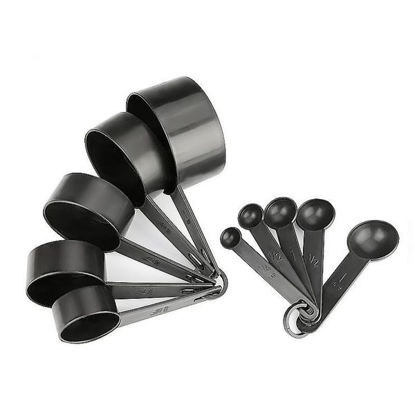 10pcs plastic measuring spoons eco friendly black measuring cup spoon set teaspoon coffee sugar spoon cake baking flour cup h sqcdhs
10pcs plastic measuring spoons eco friendly black measuring cup spoon set teaspoon coffee sugar spoon cake baking flour cup h sqcdhs