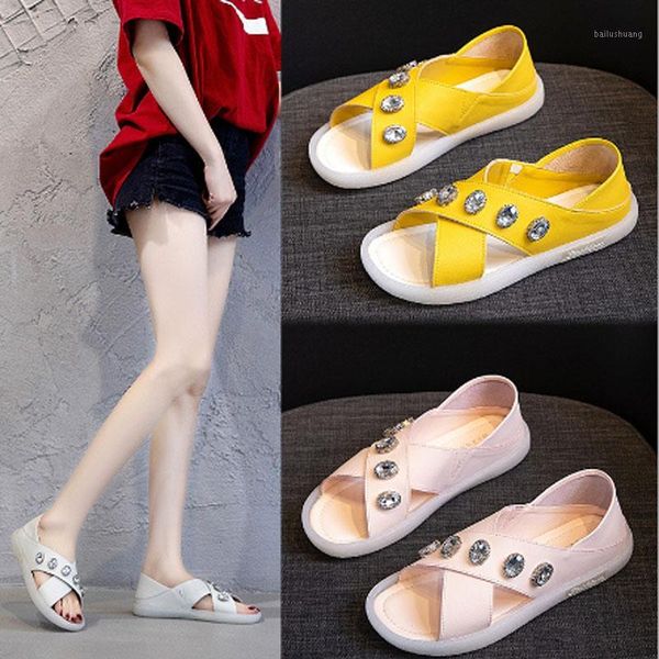 2020 summer fashion women's sandals leather diamond women's shoes casual beef sandals leather flat1, Black
2020 summer fashion women's sandals leather diamond women's shoes casual beef sandals leather flat1, Black