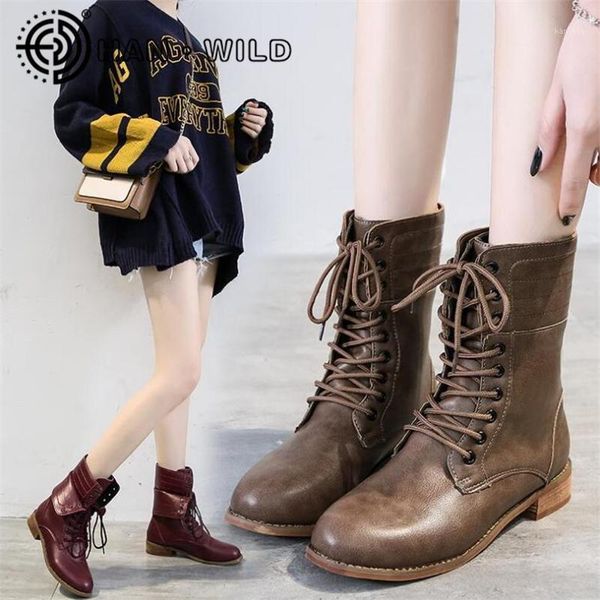boots ladies shoes punk vintage leather ankle women low heels autumn winter lace up motorcycle female1, Black
boots ladies shoes punk vintage leather ankle women low heels autumn winter lace up motorcycle female1, Black
