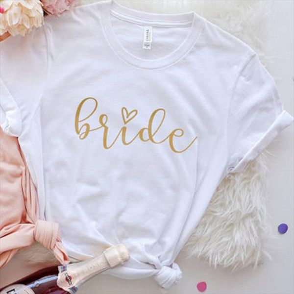 bachelorette team bride tshirt aesthetic wedding party ulzzang t shirt cotton women tees bridesmaid short sleeve drop ship, White
bachelorette team bride tshirt aesthetic wedding party ulzzang t shirt cotton women tees bridesmaid short sleeve drop ship, White