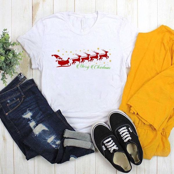 women print graphic deer santa snowflake fashion plaid merry christmas ladies tshirt female womens t tee shirt t-shirt, White
women print graphic deer santa snowflake fashion plaid merry christmas ladies tshirt female womens t tee shirt t-shirt, White