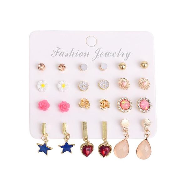 stud kolczyki earings fashion jewelry 2021 earrings for women set flower shape party birthday gifts orecchini donna, Golden;silver
stud kolczyki earings fashion jewelry 2021 earrings for women set flower shape party birthday gifts orecchini donna, Golden;silver