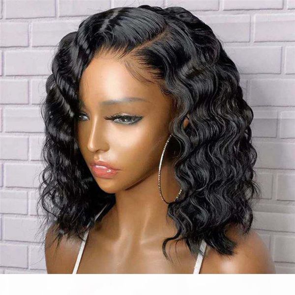loose wave bob wig human hair lace wig with baby hair side part brazilian remy pre plucked natural hairline, Black;brown
loose wave bob wig human hair lace wig with baby hair side part brazilian remy pre plucked natural hairline, Black;brown