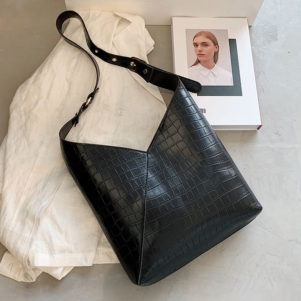 stone pattern pu leather shoulder bags for women 2020 designer lady crossbody female solid color handbags bucket bag
stone pattern pu leather shoulder bags for women 2020 designer lady crossbody female solid color handbags bucket bag