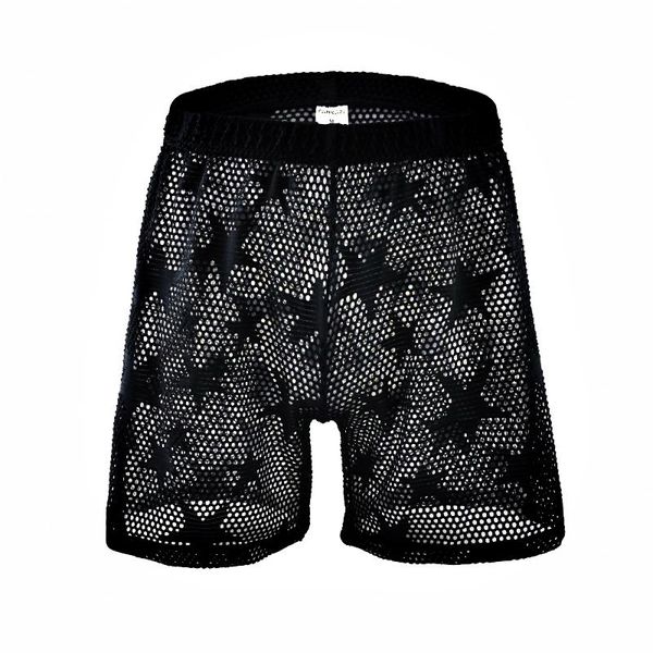 underpants mens see-through breathable underwear man mesh star printed boxer transparent trunks lingerie shorts, Black;white
underpants mens see-through breathable underwear man mesh star printed boxer transparent trunks lingerie shorts, Black;white