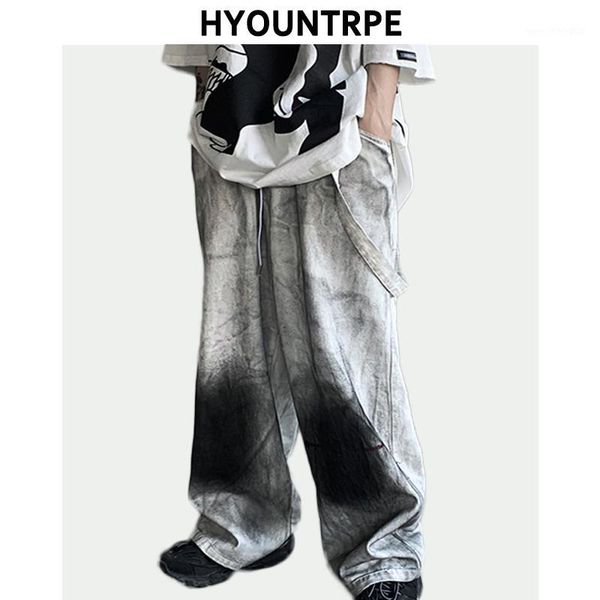 men's jeans men vintage graffiti printed denim pants elastic waist loose straight trouser hip hop streetwear casual joggers jean pants1, Blue
men's jeans men vintage graffiti printed denim pants elastic waist loose straight trouser hip hop streetwear casual joggers jean pants1, Blue